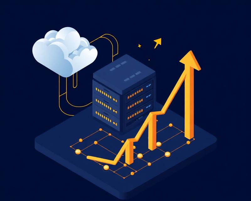 Infraestructura de servidores cloud de alto rendimiento con virtualización y conectividad global