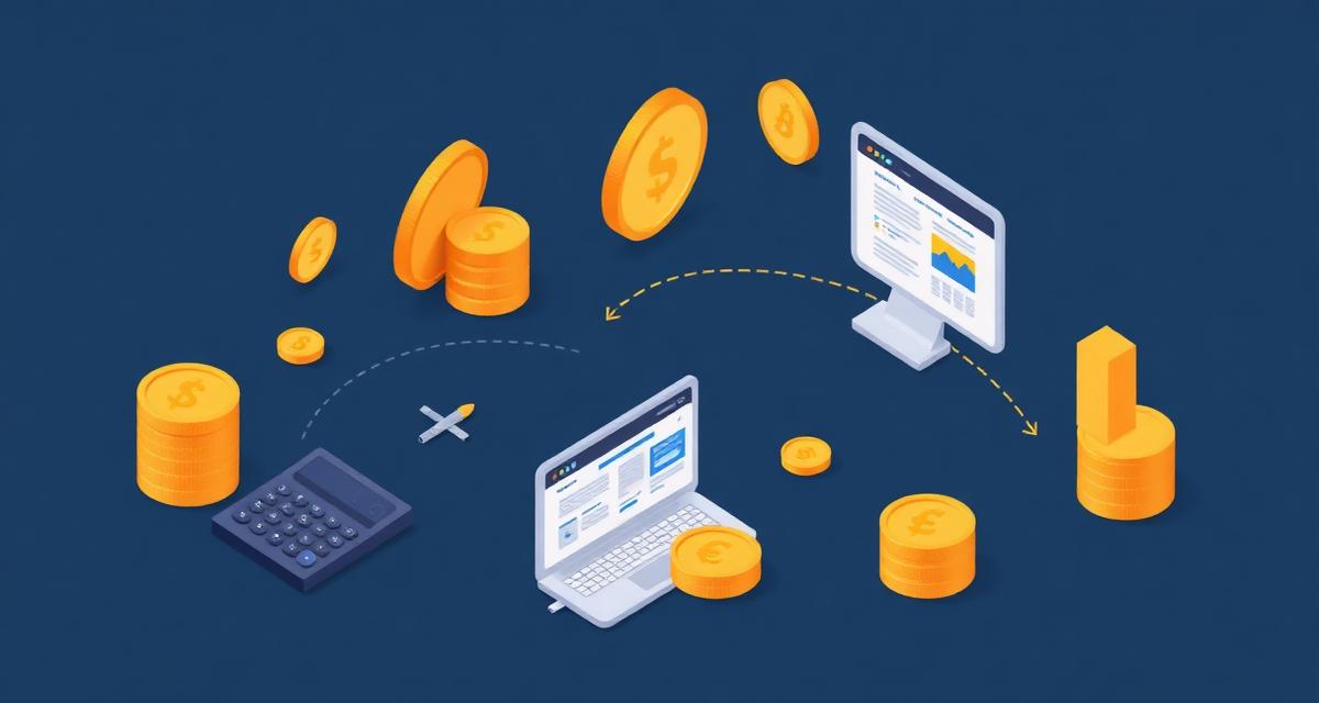 Ilustración sobre costes de diseño web profesional