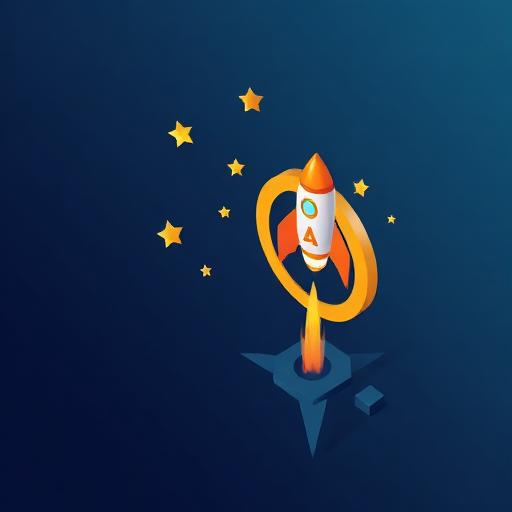 Ilustración de visión futura de Aclass mostrando innovación tecnológica, cloud computing y objetivos de crecimiento digital