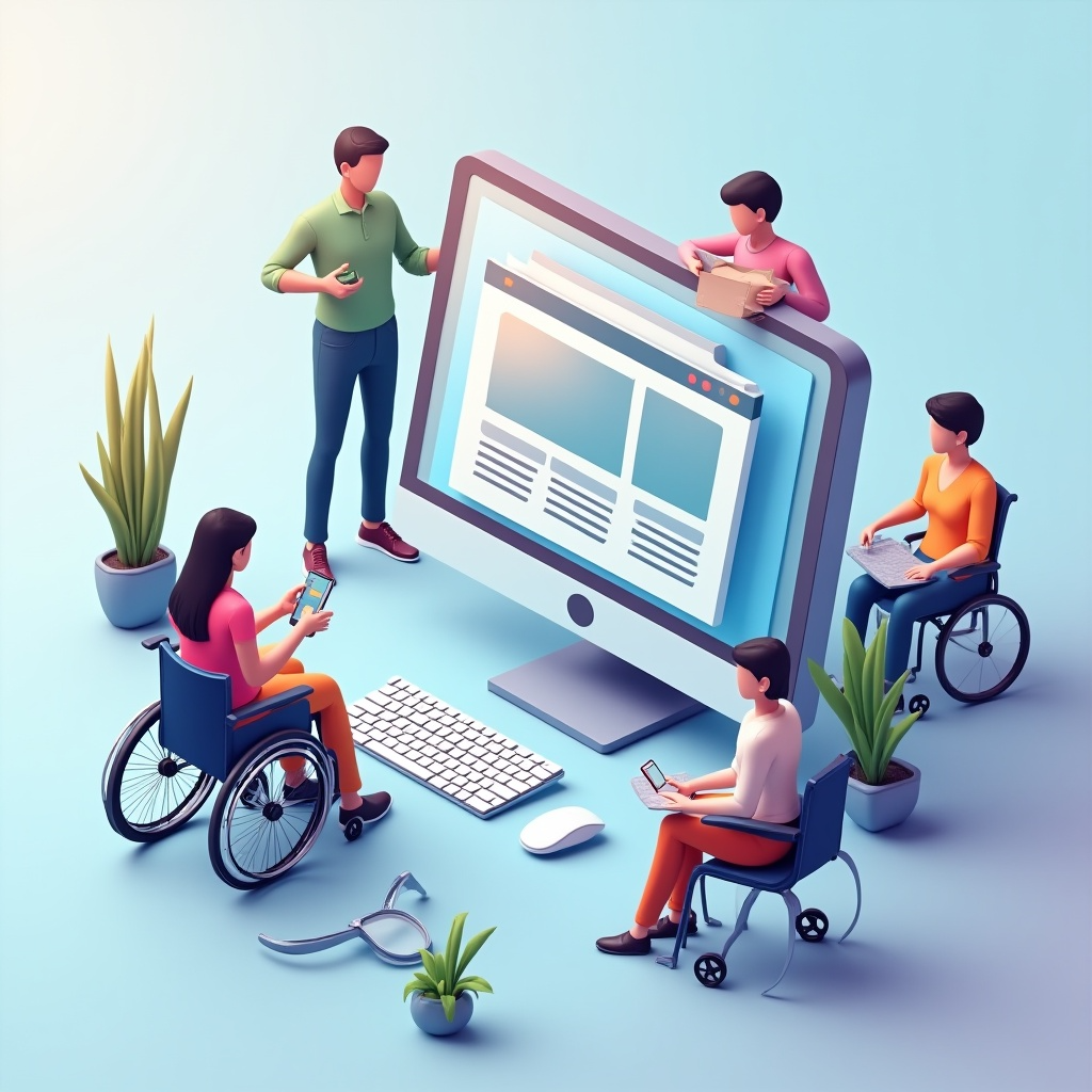 Una web para Diseño de experiencias de usuario accesibles