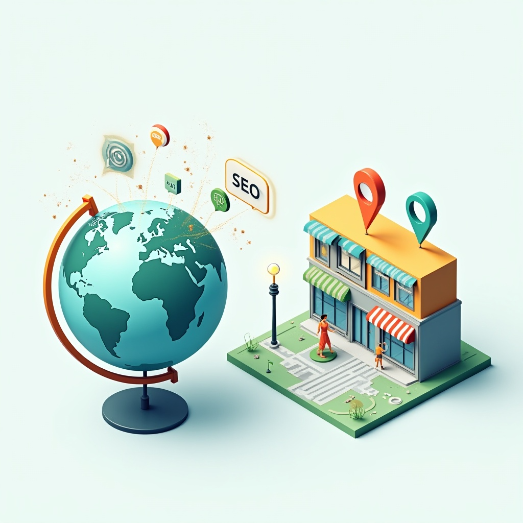 ¿Cuál es la diferencia entre SEO y SEO local?